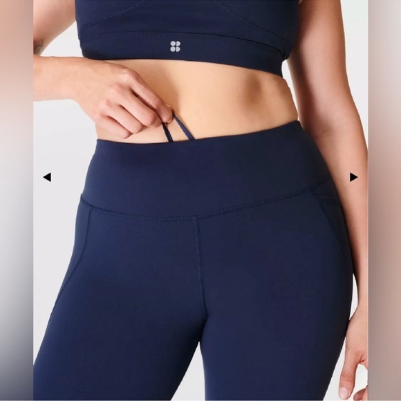 Sweaty Betty Power 9 Inch Biker Shorts in Navy Blue Women’s Size XSmall - Picture 6 of 13